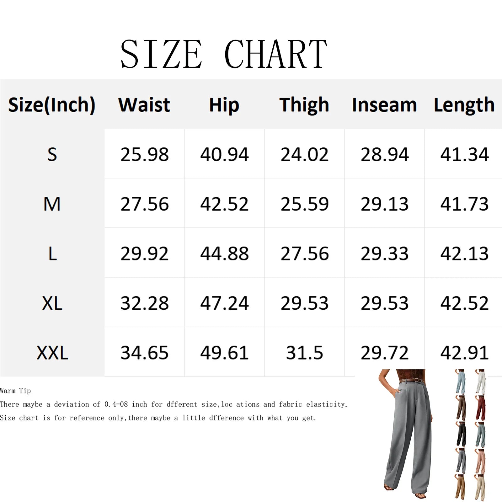 Wide-leg trousers with a flowing drape Women's high-waisted pleated casual trousers Sleek versatile trousers for commuting